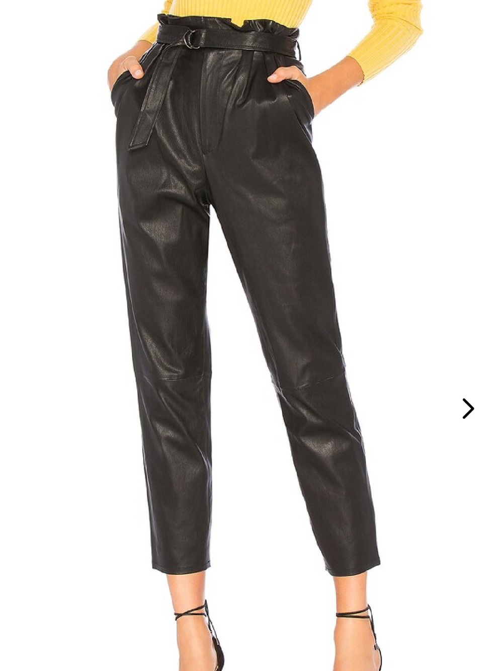 Lovers and‎ Friends 100% Leather ZEAL PANTS size XS